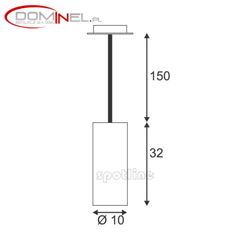 SPOTLINE ENOLA WYMIARY