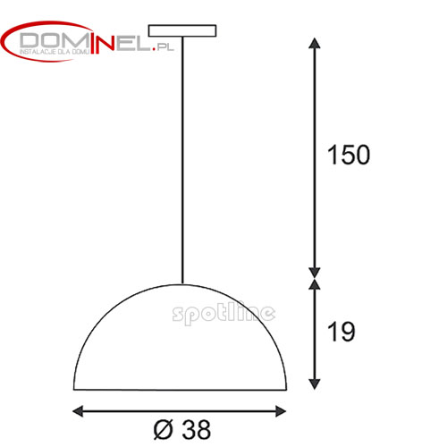 SPOTLINE FORCHINI PD 2 WYMIARY