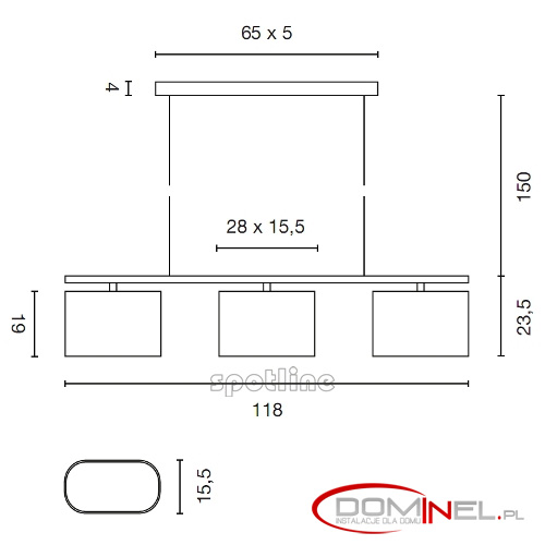 spotline triadem wymiary